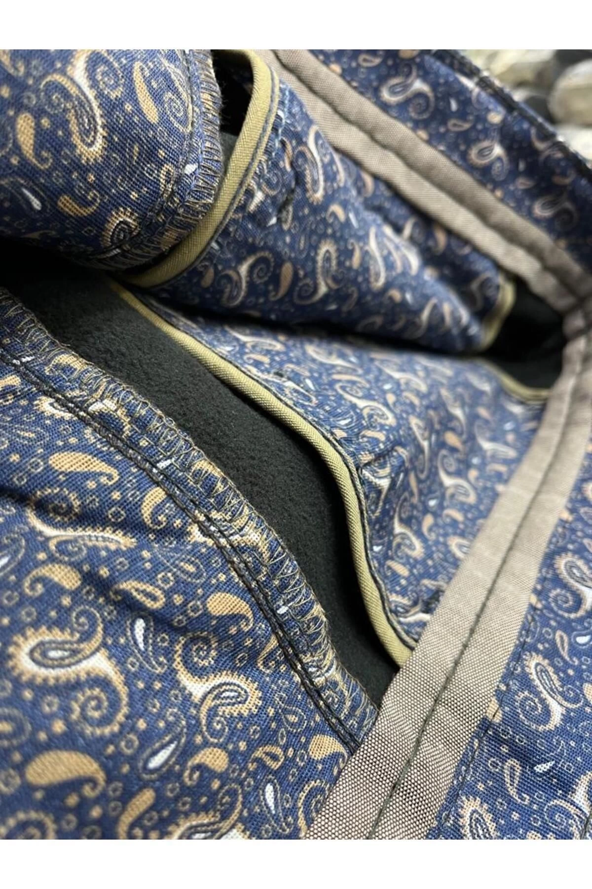 Siyah Polarlı Kadife Pantolon Esnek Kalın Fitil Klasik Rahat Kesim Yan Cepli Phantom Jeans