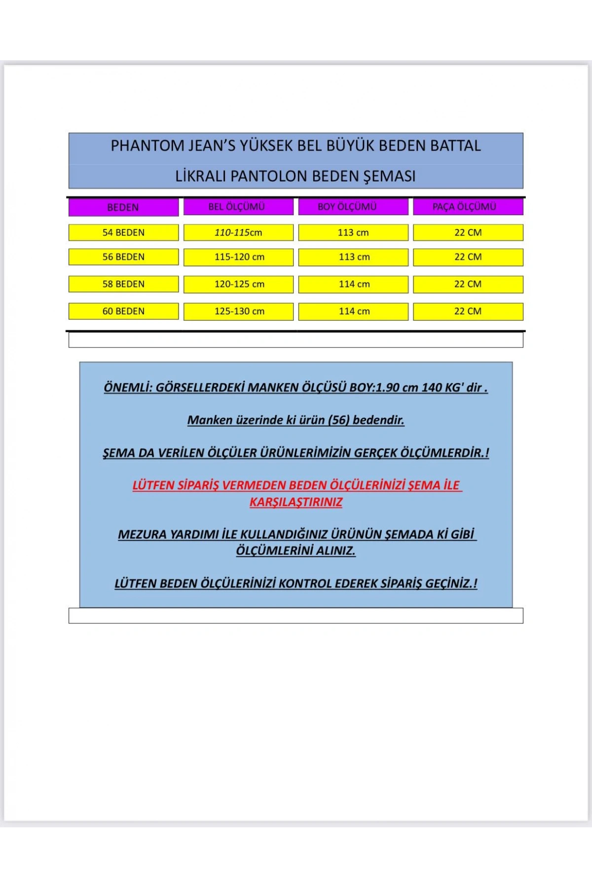 Gri Büyük Beden Erkek Likralı Battal Yüksek Bel Kot Pantolon Rahat Kesim Jean Denim