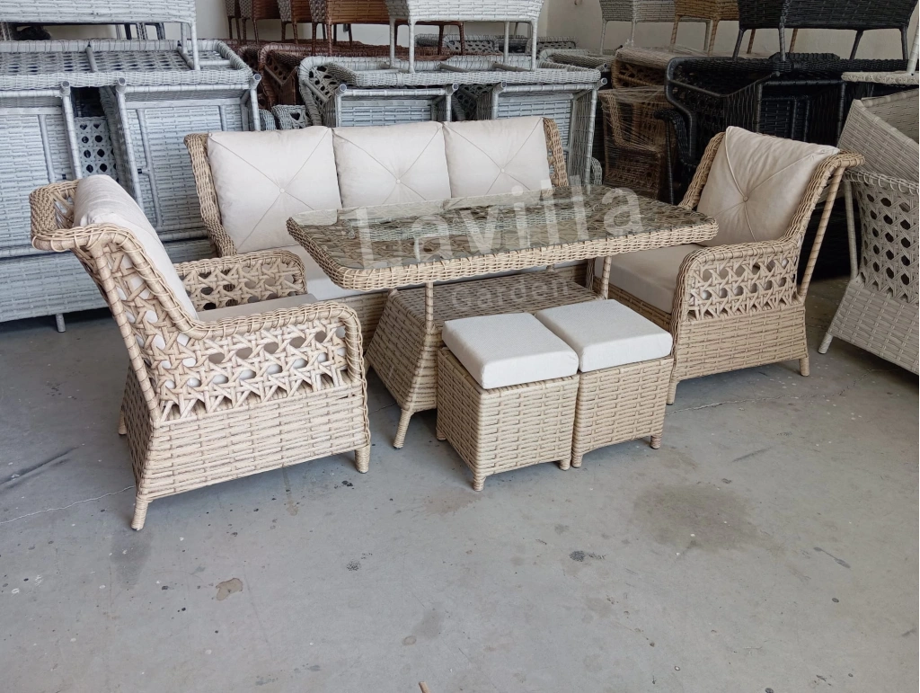 Rattan Bahçe Balkon Takımı
