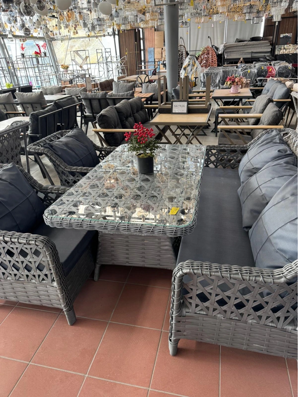 Rattan Bahçe Balkon Takımı