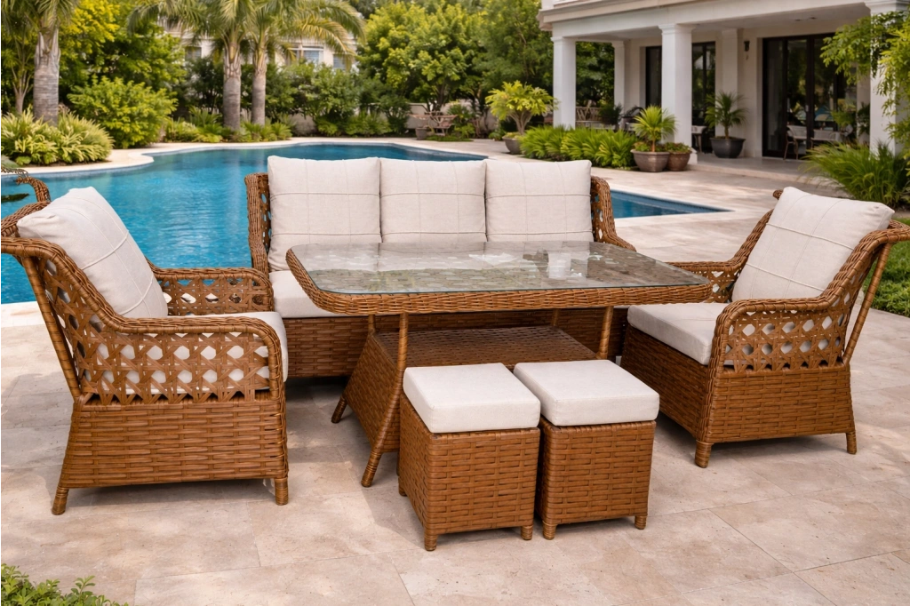 Rattan Bahçe Balkon Takımı