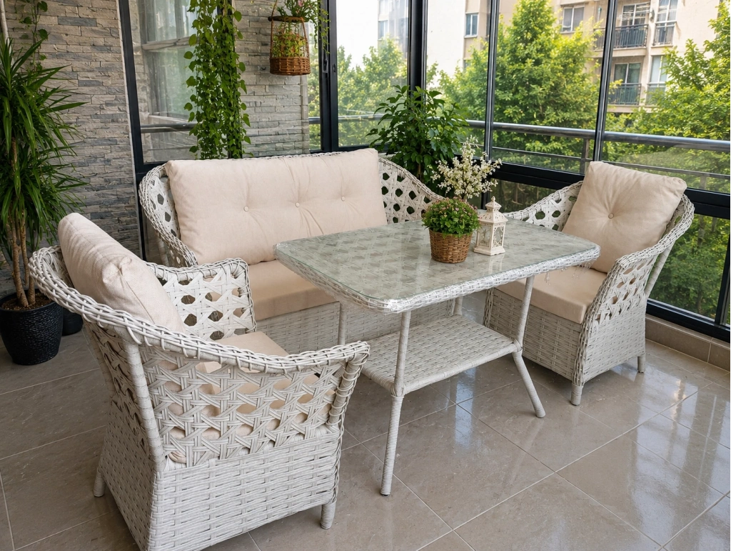 Elit Bahçe Balkon Takımı