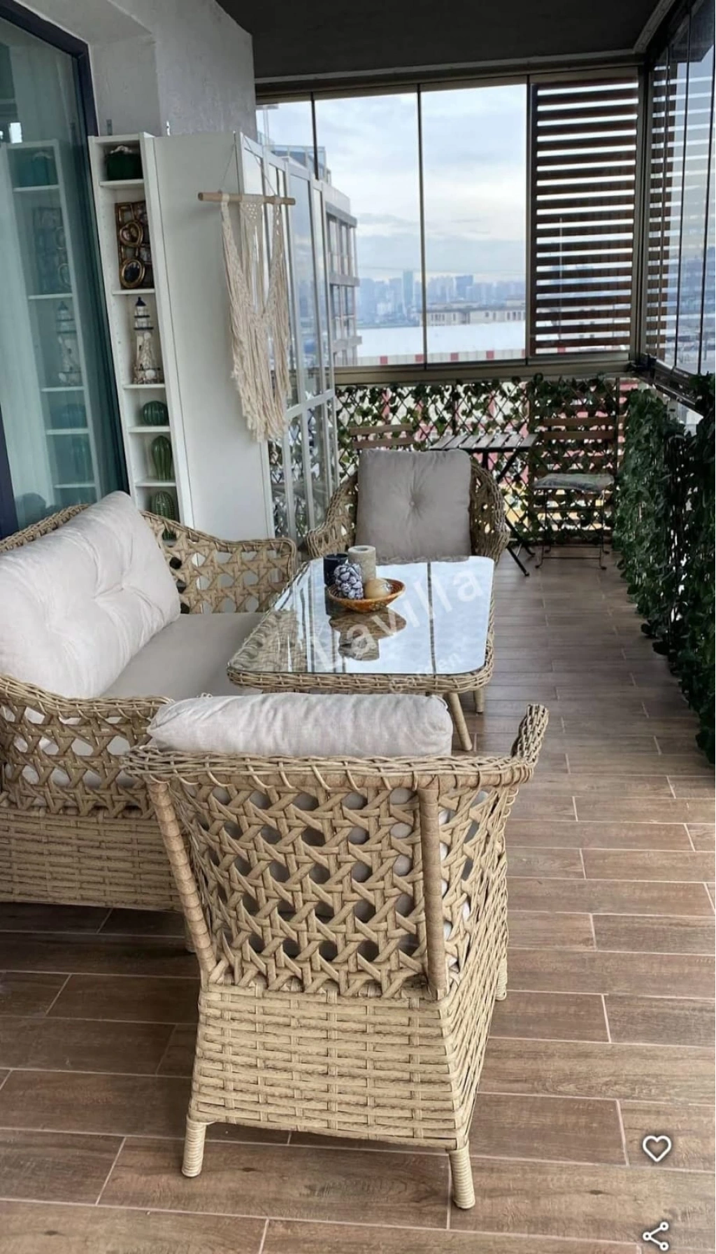 Rattan Bahçe Balkon Takımı