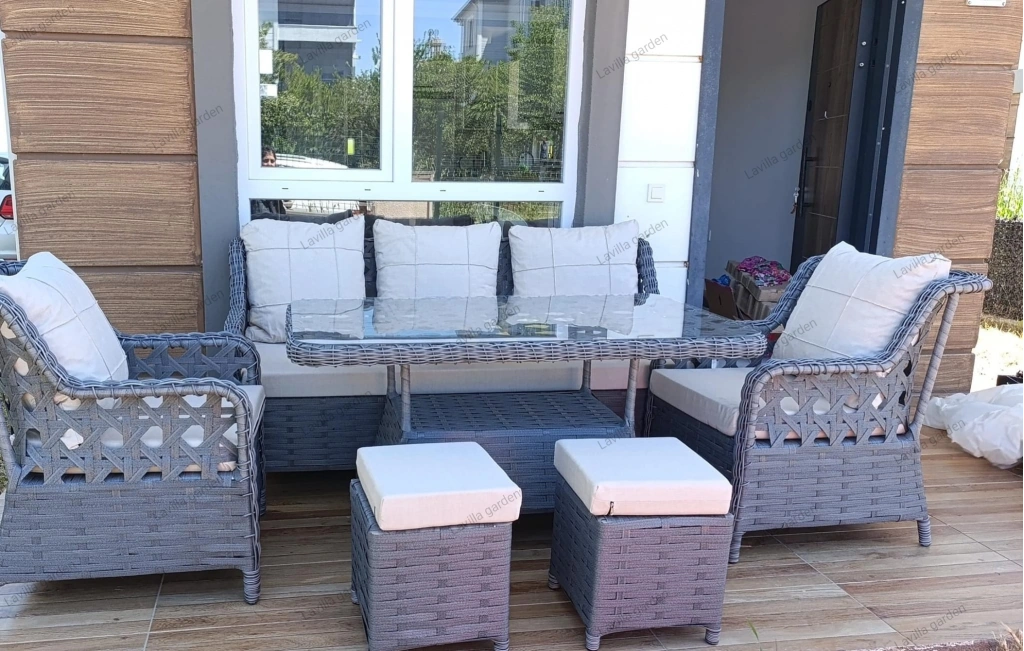Rattan Bahçe Balkon Takımı