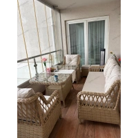 Petek Rattan Bahçe Balkon Oturma grubu