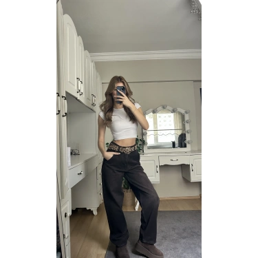 Kahverengi Yan Cep Boyfirend