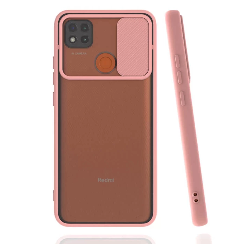 More TR Xiaomi Redmi 9C Kılıf Zore Lensi Kapak