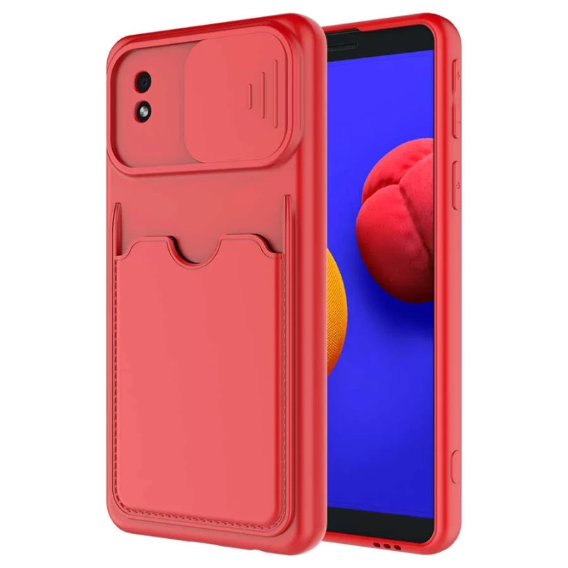 More TR Galaxy A01 Core Kılıf ​Zore Kartix Kapak
