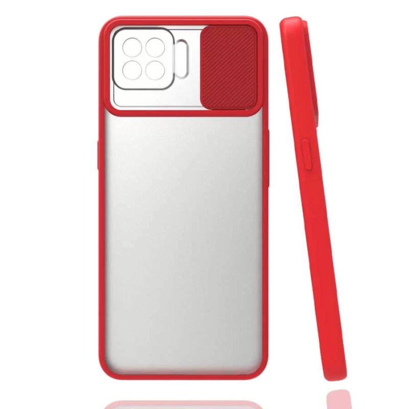 More TR Oppo A73 Kılıf Zore Lensi Kapak