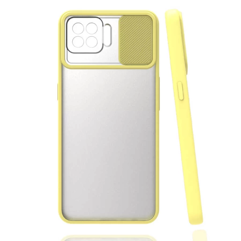 More TR Oppo A73 Kılıf Zore Lensi Kapak