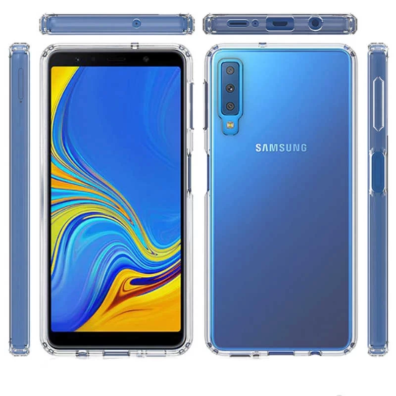 Galaxy A7 2018 Kılıf Zore Nitro Anti Shock Silikon