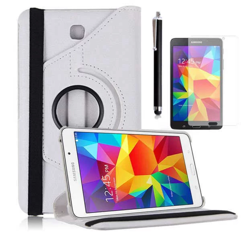 More TR Galaxy Tab 4 7.0 T230 Zore Dönebilen Standlı Kılıf