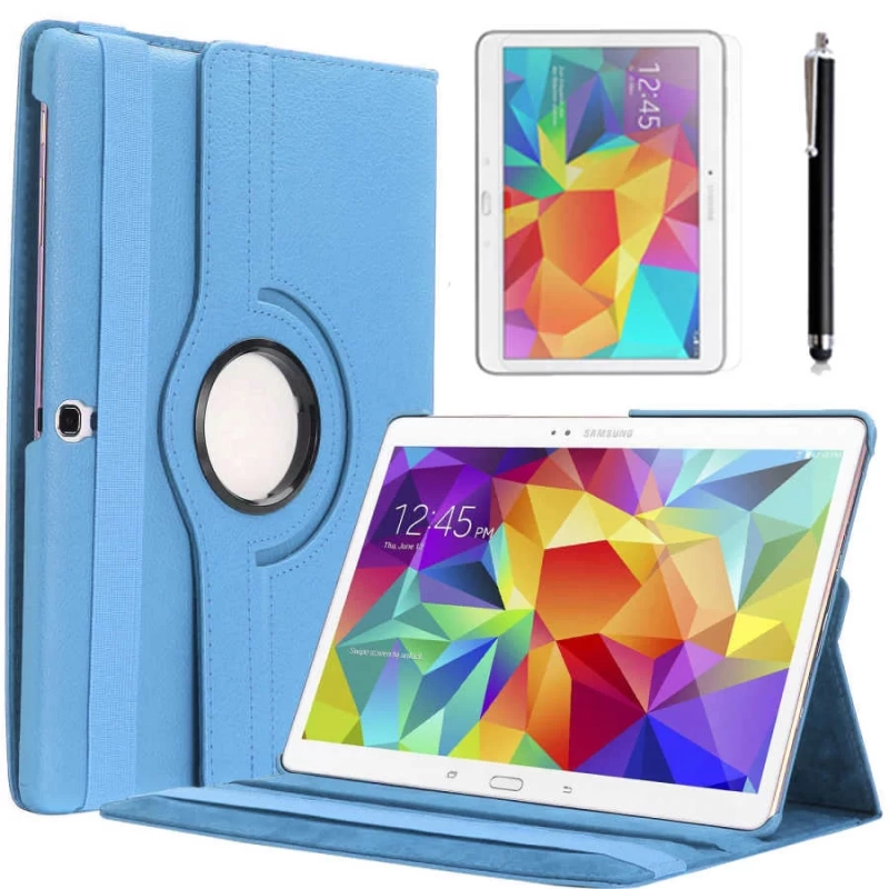 More TR Galaxy Tab 4 10.1 T530 Zore Dönebilen Standlı Kılıf