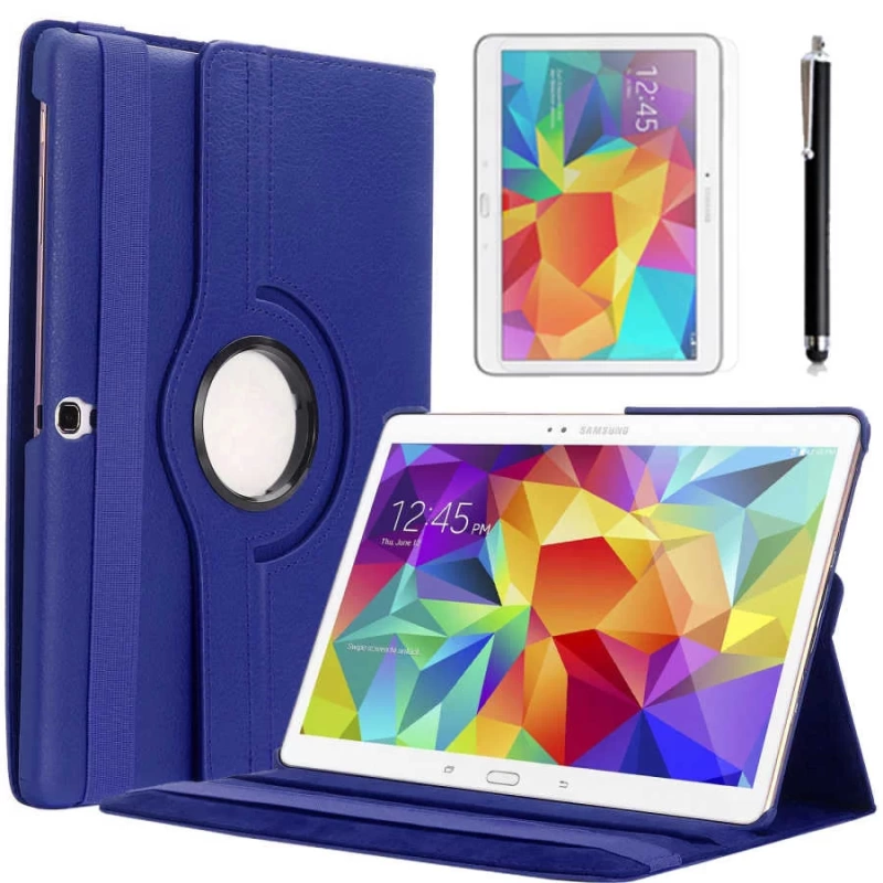 More TR Galaxy Tab 4 10.1 T530 Zore Dönebilen Standlı Kılıf