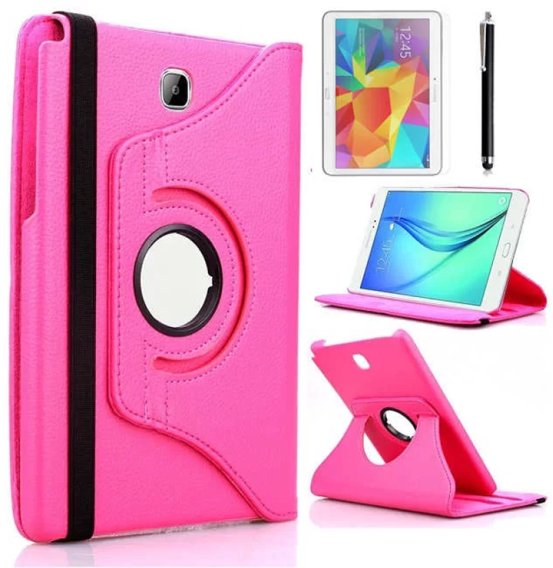 More TR Galaxy Tab A 10.1 2016 P580 Zore Dönebilen Standlı Kılıf