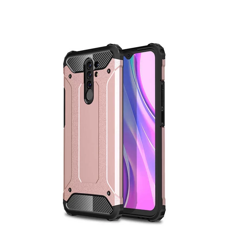 More TR Xiaomi Redmi 9 Kılıf Zore Crash Silikon Kapak