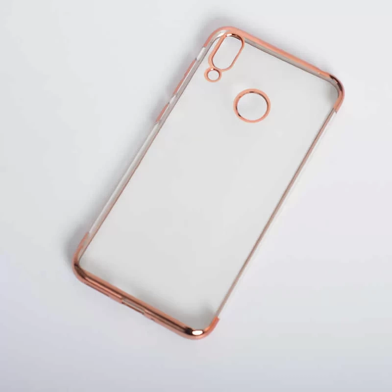 More TR Huawei Honor 8C Kılıf Zore Dört Köşeli Lazer Silikon Kapak