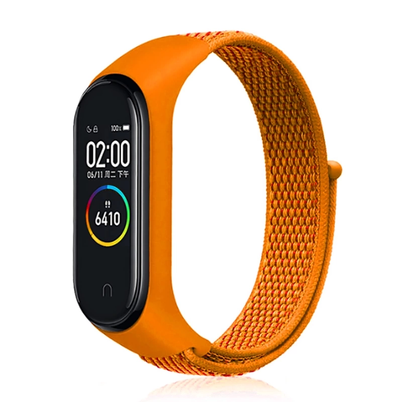 More TR Xiaomi Mi Band 4 Zore KRD-03 Hasır Kordon