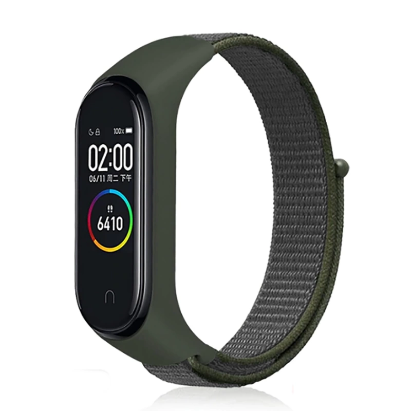 More TR Xiaomi Mi Band 4 Zore KRD-03 Hasır Kordon