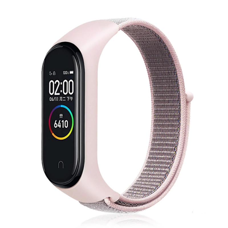 More TR Xiaomi Mi Band 3 Zore KRD-03 Hasır Kordon