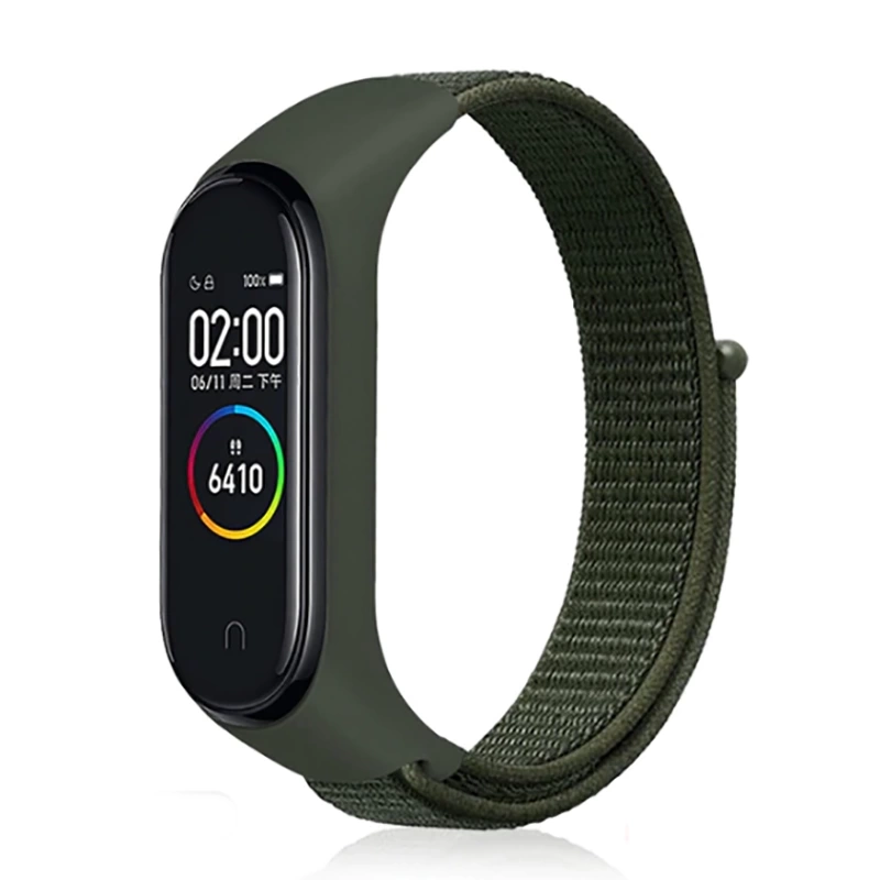 More TR Xiaomi Mi Band 3 Zore KRD-03 Hasır Kordon