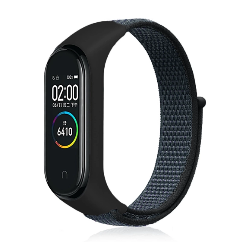 More TR Xiaomi Mi Band 3 Zore KRD-03 Hasır Kordon