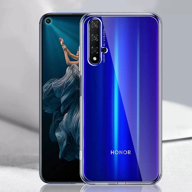 Huawei Honor 20 Kılıf Zore Süper Silikon Kapak