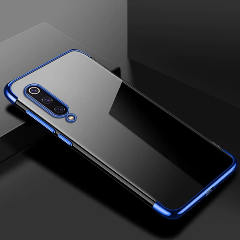 Xiaomi Mi 9 Lite Kılf Zore Dört Köşeli Lazer Silikon Kapak