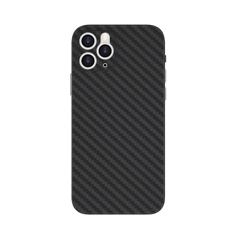 More TR Apple iPhone 11 Pro Kılıf ​​​​​Wiwu Skin Carbon PP Kapak