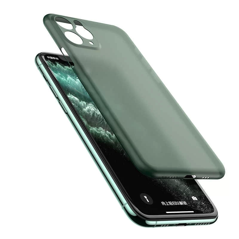 Apple iPhone 11 Pro Max Kılıf Zore 1.Kalite PP Silikon