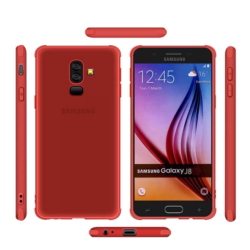 Galaxy J8 Kılıf Zore Odyo Silikon