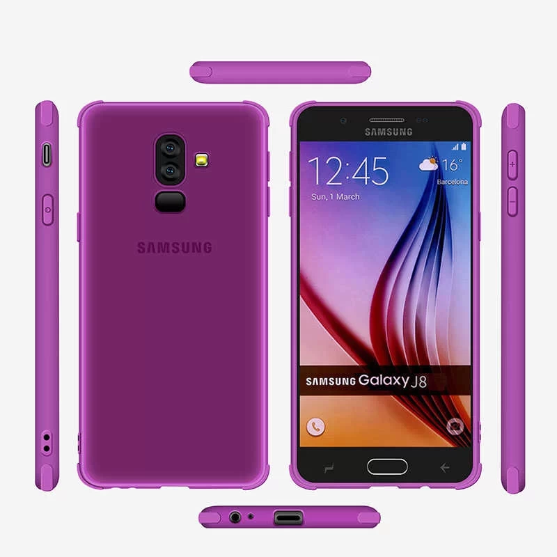 Galaxy J8 Kılıf Zore Odyo Silikon