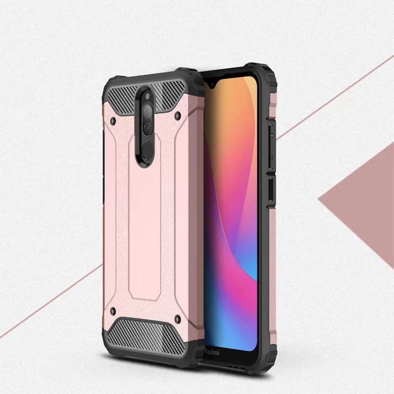 Xiaomi Redmi 8 Kılıf Zore Crash Silikon Kapak