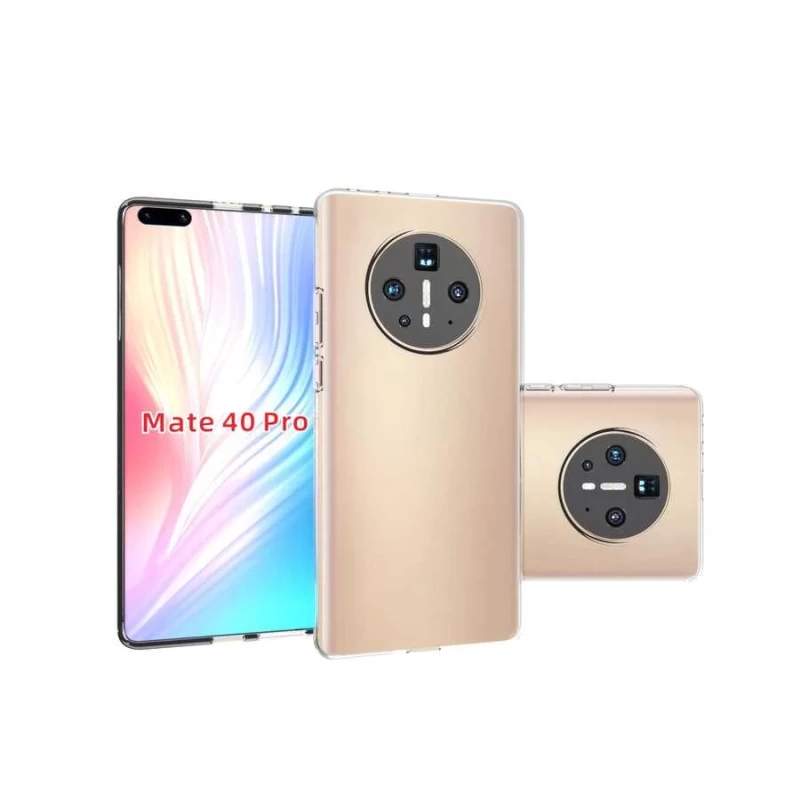 More TR Huawei Mate 40 Pro Kılıf Zore Süper Silikon Kapak