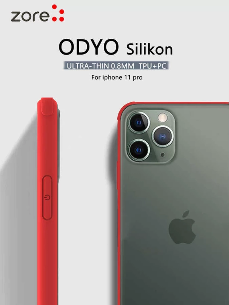 Apple iPhone 11 Pro Kılıf Zore Odyo Silikon