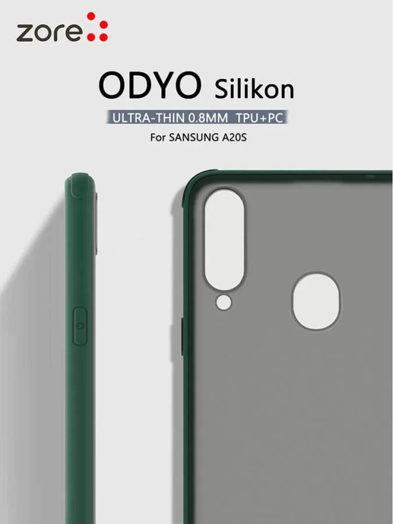 Galaxy A20S Kılıf Zore Odyo Silikon