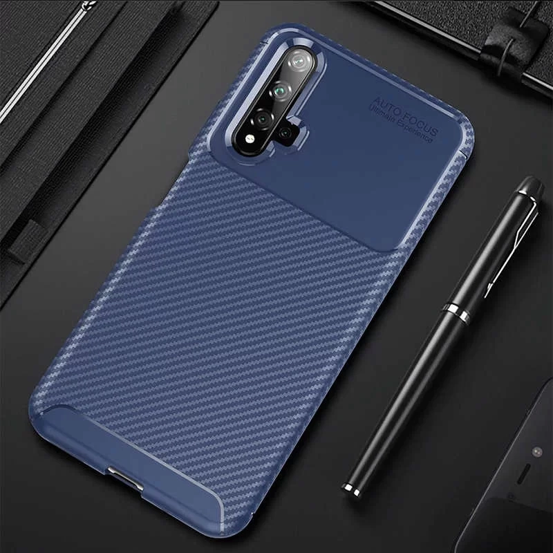 Huawei Honor 20 Kılıf Zore Negro Silikon Kapak