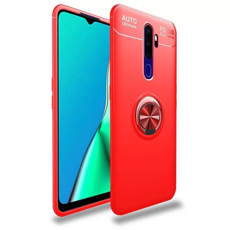 Oppo A9 2020 Kılıf Zore Ravel Silikon Kapak