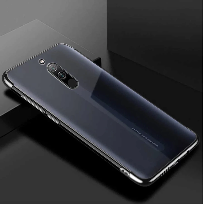 Xiaomi Redmi 8 Kılıf Zore Dört Köşeli Lazer Silikon Kapak