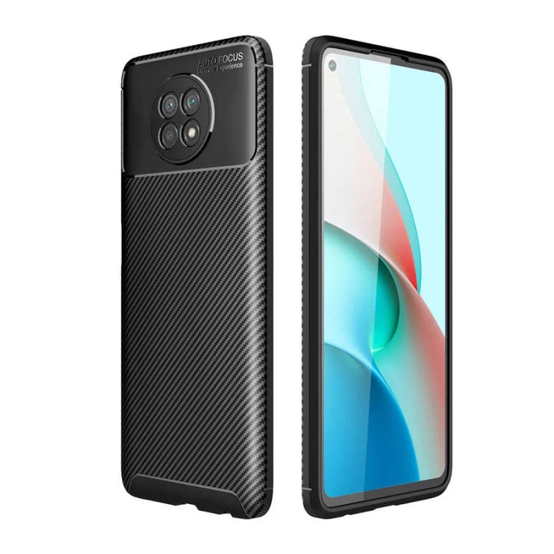 More TR Xiaomi Redmi Note 9 5G Kılıf Zore Negro Silikon Kapak