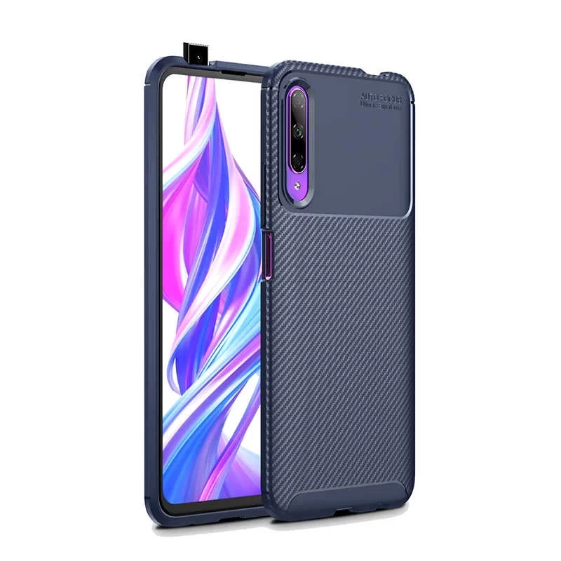 More TR Huawei P Smart Pro 2019 Kılıf Zore Negro Silikon Kapak