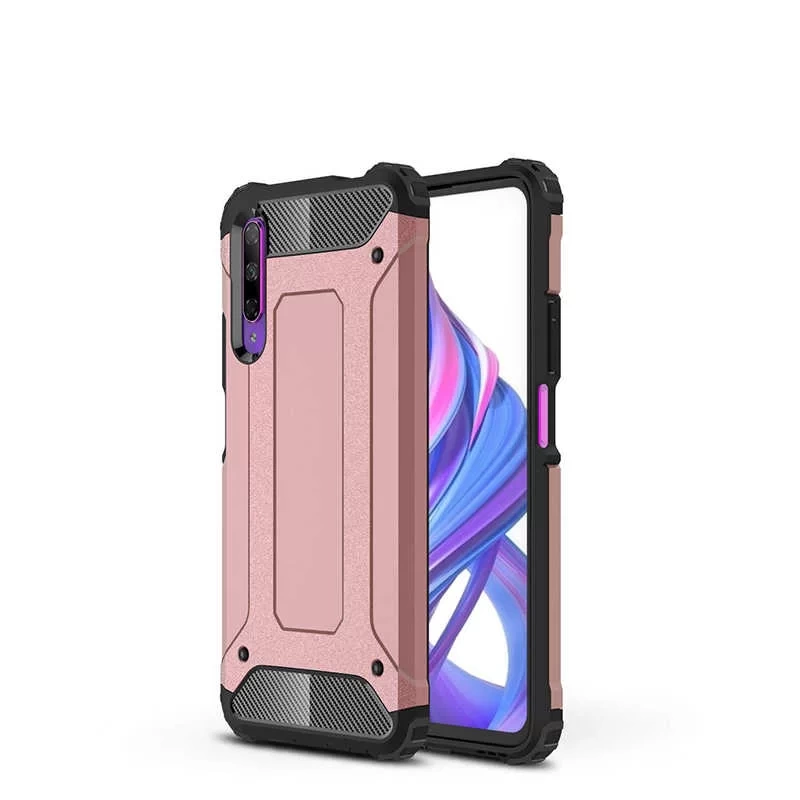 More TR Huawei P Smart Pro 2019 Kılıf Zore Crash Silikon Kapak