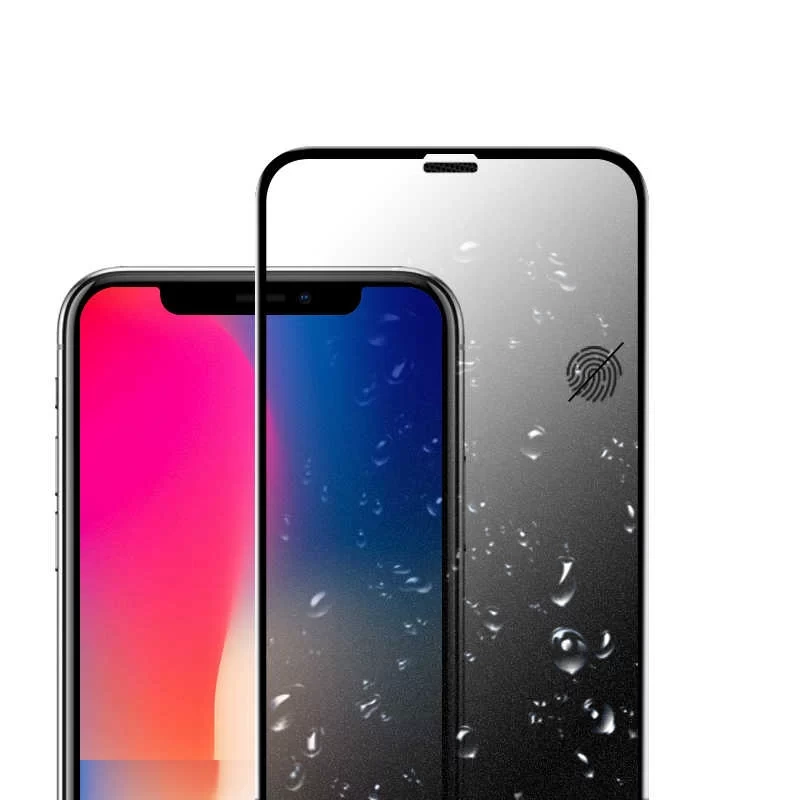 More TR Apple iPhone 11 Zore Anti-Dust Mat Privacy Temperli Ekran Koruyucu