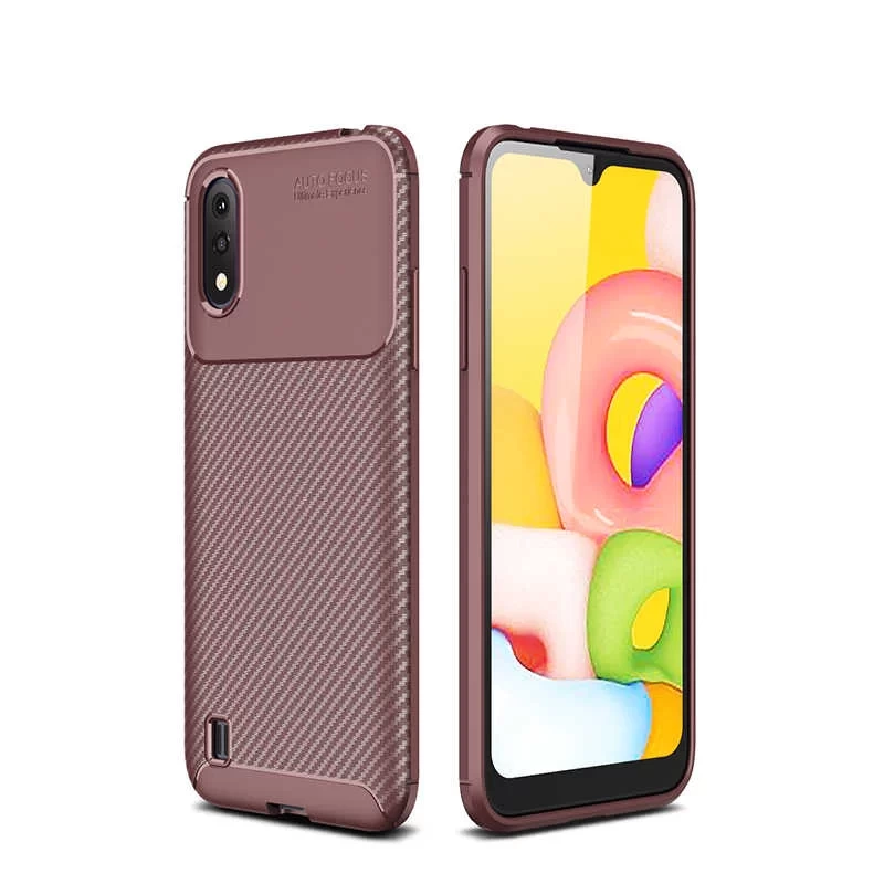 More TR Galaxy A01 Kılıf Zore Negro Silikon Kapak
