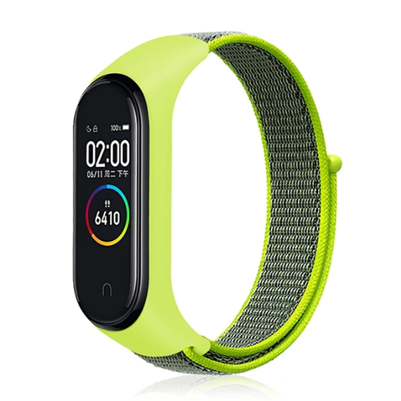 More TR Xiaomi Mi Band 6 Zore KRD-03 Hasır Kordon