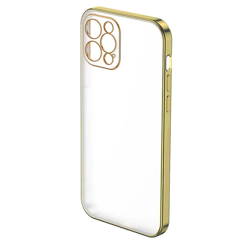 More TR Apple iPhone 12 Pro Benks Matte Electroplated TPU Kapak