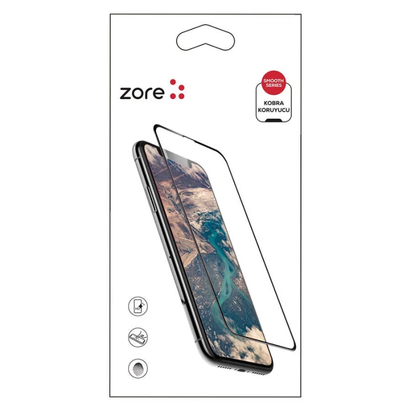 More TR Apple iPhone XS Max 6.5 Zore Kobra Ekran Koruyucu