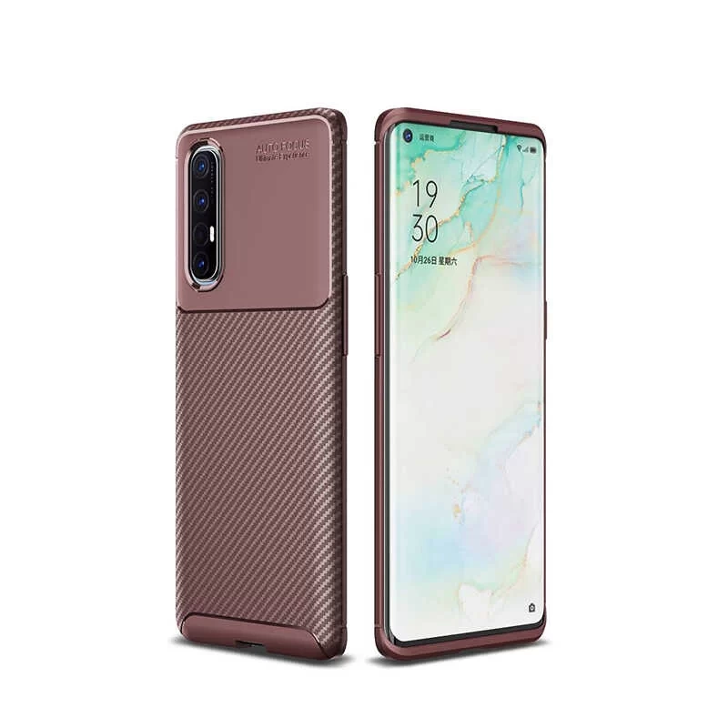 More TR Oppo Reno 3 Pro 5G Kılıf Zore Negro Silikon Kapak