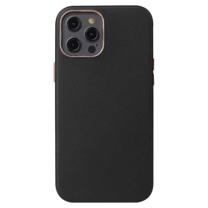 More TR Apple iPhone 12 Pro Max Kılıf Zore Leathersafe Wireless Kapak