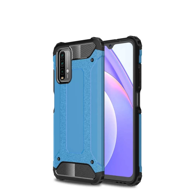 More TR Xiaomi Redmi 9T Kılıf Zore Crash Silikon Kapak